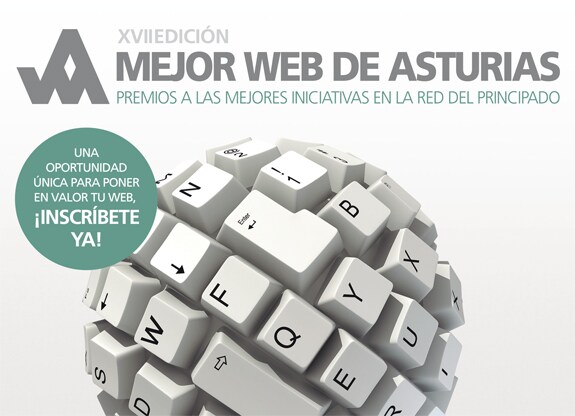 Abierto el plazo de presentación a los XVII Premios a la Mejor Web de Asturias 2015