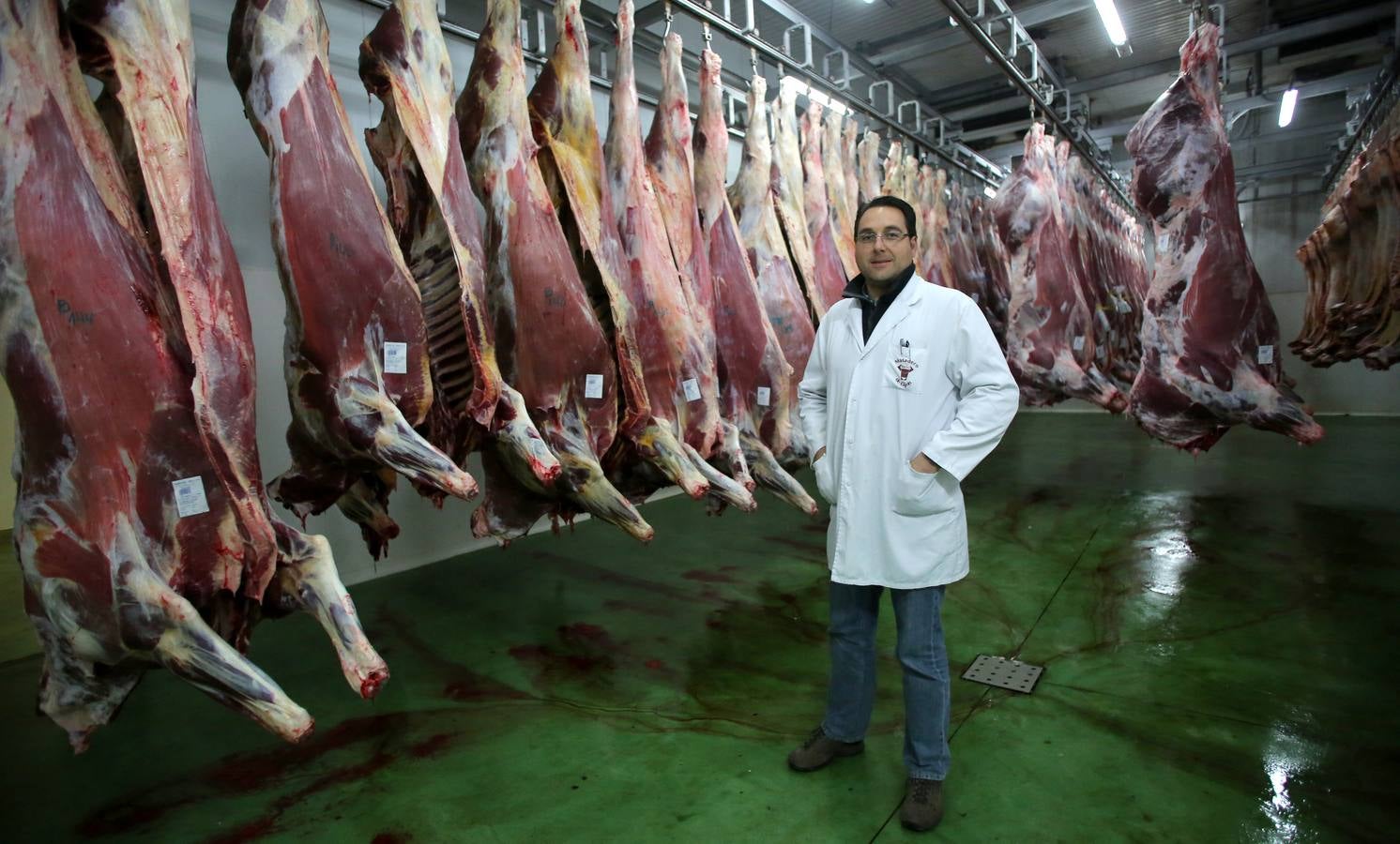 Sergio Blasco, gerente del Matadero de Gijón, ayer. 