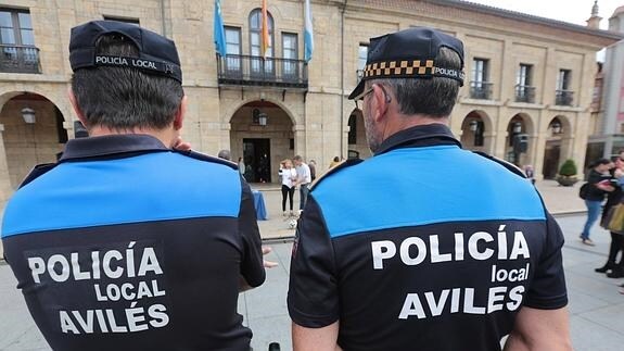 Agentes de la Policía Local.