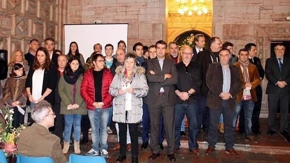 Un momento del acto celebrado en Grado.