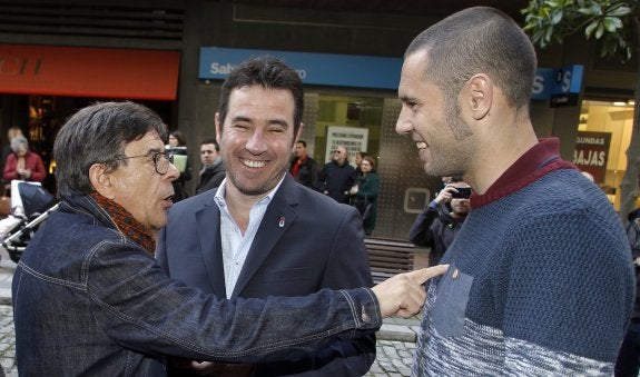 Roberto Sánchez Ramos, Joaquín del Olmo y Diego Cervero. 