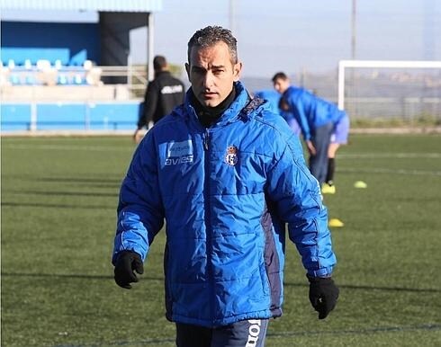 Pablo Lago en la sesión del jueves en el campo Santo Domingo.