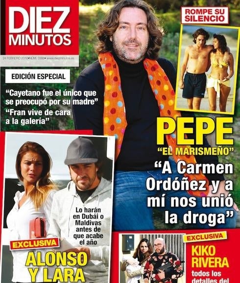 Pepe 'el Marismeño' desvela secretos de su historia con Carmina Ordónez