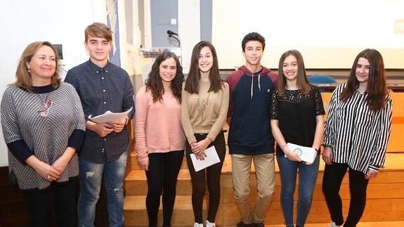 El grupo A del colegio Salesianos Santo Ángel de Avilés.