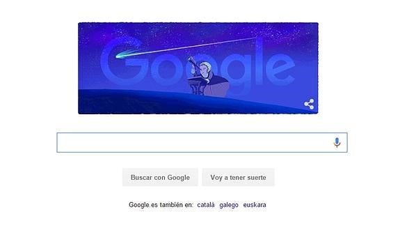 Carolina Herschel, la primera mujer astrónoma, protagoniza el 'Doodle' de Google