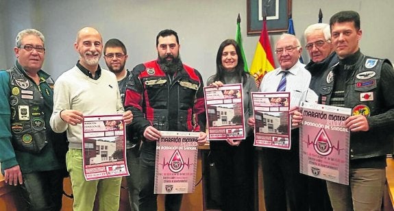 Presentación del maratón en el Ayuntamiento. 