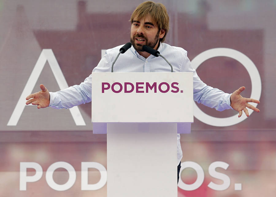 El secretario general de Podemos en Asturias, Daniel Ripa.