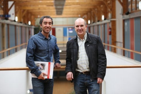 Alejandro Granda y Germán Rubín, en La Curtidora.