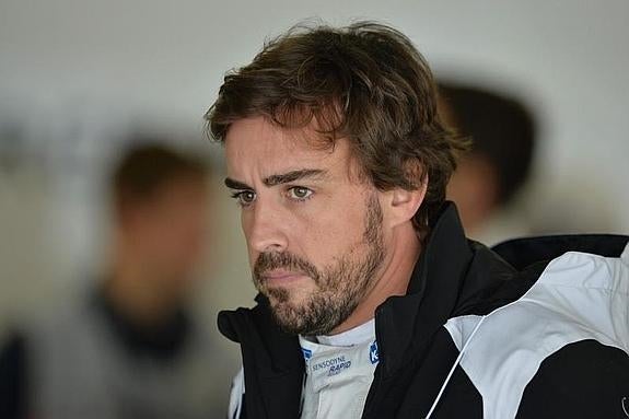 Alonso, hoy, en Rusia.