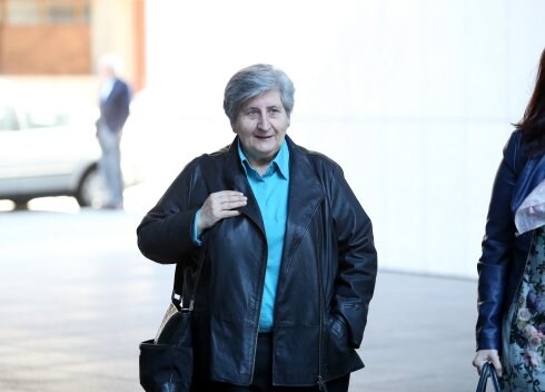 María Jesús Otero, camino de la Audiencia Provincial. 