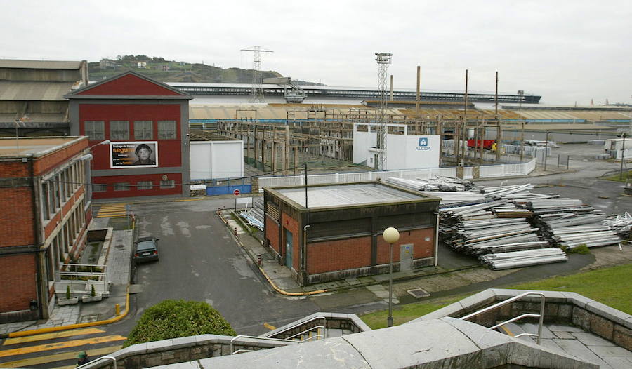 La planta de Alcoa en Avilés.