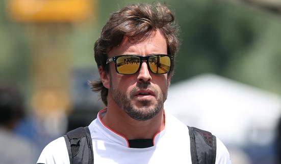 Alonso en el Gran Premio de Austria. AFP