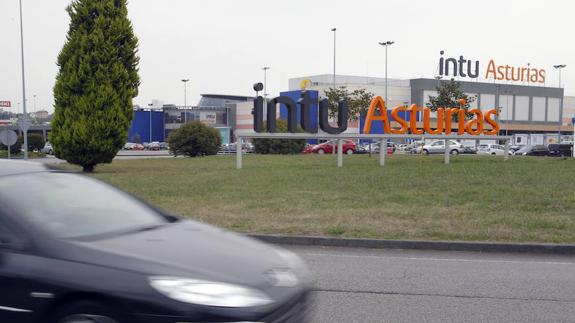 El centro comercial Intu Asturias, antes denominado Parque Principado.