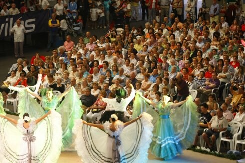 Una de las actuaciones en El Quirinal. 