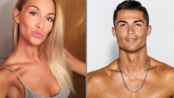 Cristiano sale con Desirée Cordero, la exnovia del hijo de Fernando Hierro