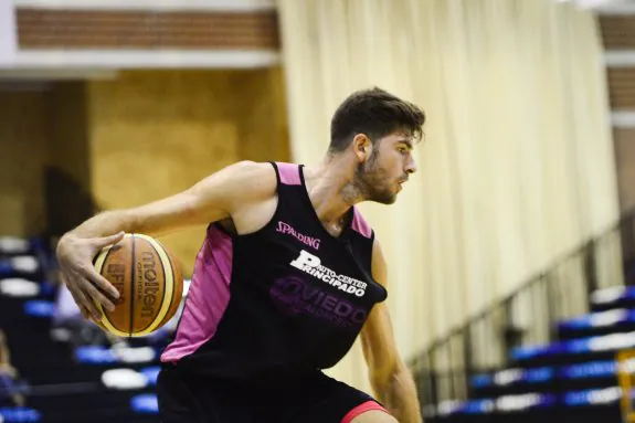 Carlos Martínez, en un partido de pretemporada.