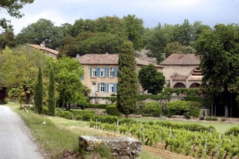 Château Miraval.
