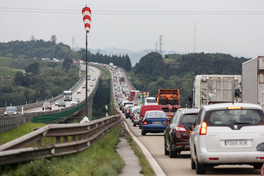 La DGT prevé 110.000 desplazamientos en las carreteras asturianas durante el puente