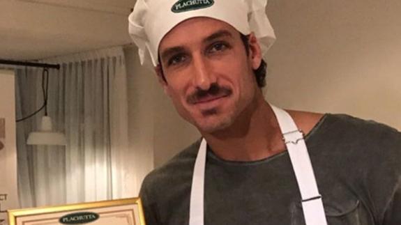 Feliciano, con su gorro de cocinero en la foto subida a Instagram.