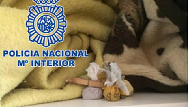 Droga incautada por al Policía en Gijón