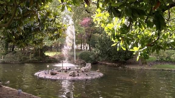 Estanque del Campo San Francisco. 