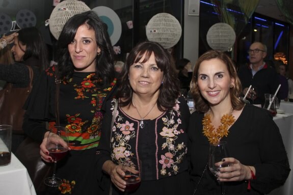 Francesca Delise, Marián Matachana y Alejandra Husi. 