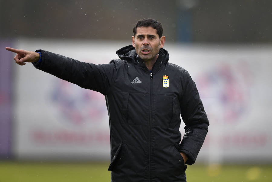 Hierro quiere «un equipo con las ideas claras desde el primer minuto»