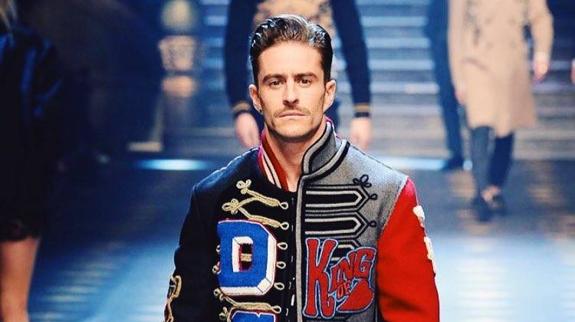 Díaz, durante el desfile.