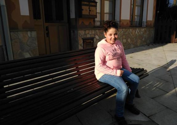 Natalia, la pequeña de Vegadeo que ayudó a rescatar a su madre tas un accidente de tráfico. 