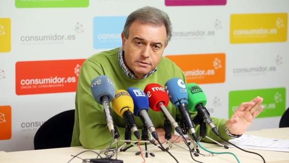 Dacio Alonso durante la rueda de prensa. 