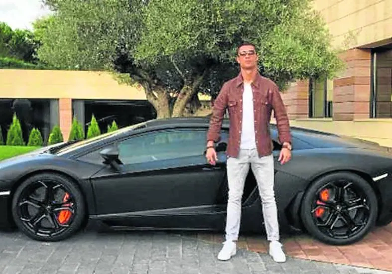 Cristiano Ronaldo y el rumor del Lamborghini