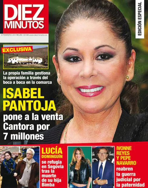 Isabel Pantoja pone Cantora a la venta por siete millones de euros