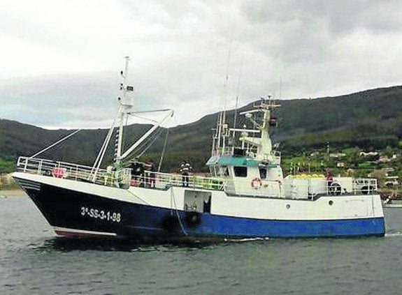 El palangrero 'Gure Uxua', de 24 metros de eslora. 