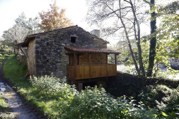 El molino de Cayés, cuya rehabilitación integral se prevé para este año. 
