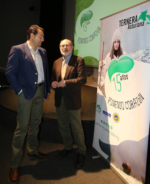 Sergio Blanco y Jesús Casas, en el acto de presentación. 