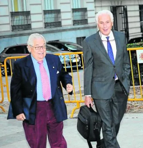 Viliulfo Díaz y José Luis Díaz Rato, en Madrid. 