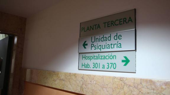 La unidad de psiquiatría de Jove está en la tercera planta. 