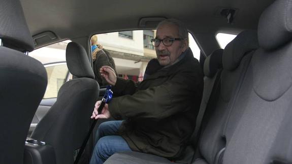 José Ángel Fernández Villa, antes de declarar ante la jueza.