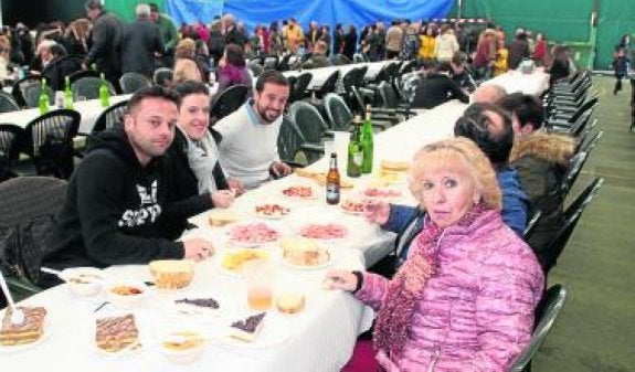 Guimarán consume 450 kilos de pulpo