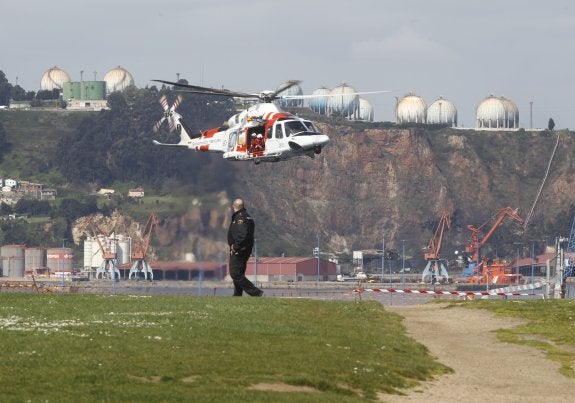 Dispositivo de rastreo en el Cerro por una falsa alarma