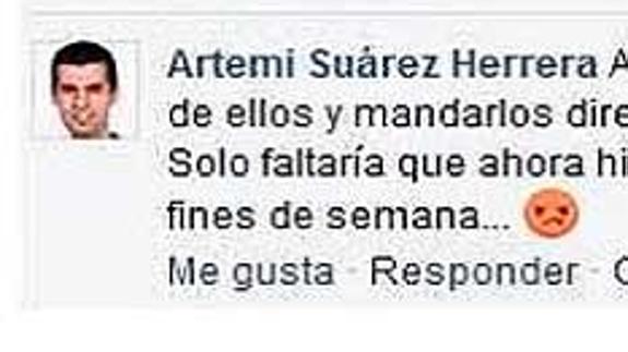 El secretario del Conseyu dimite por un comentario violento sobre quienes practican el botellón en Gijón