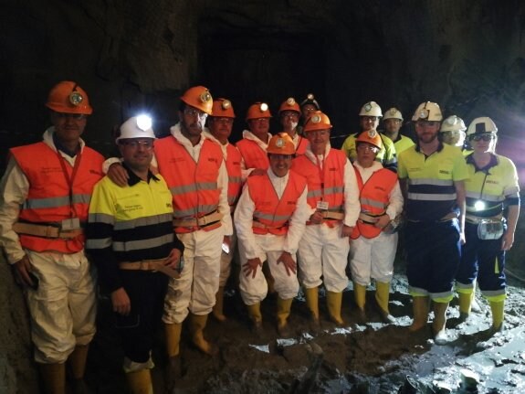 FADE visita la mina de oro de Boinás