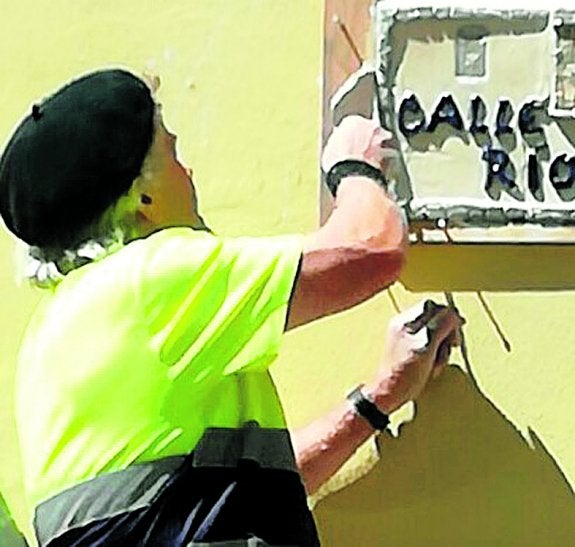 Rita Prendes decora las calles
