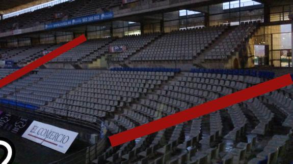 La zona que ahora ocupa Symmachiarii albergará a los 1.200 aficionados de la grada de animaciónx.