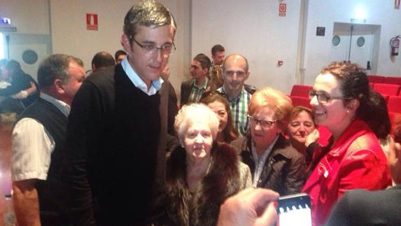 Madina, esta mañana en Laviana.