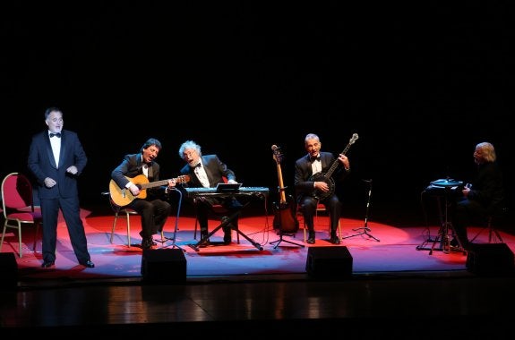 En el Auditorio Príncipe Felipe, en una de sus actuaciones de 2015. 