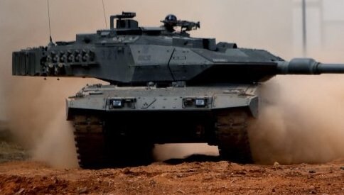 Los carros de combate hechos en Asturias en una misión de la OTAN