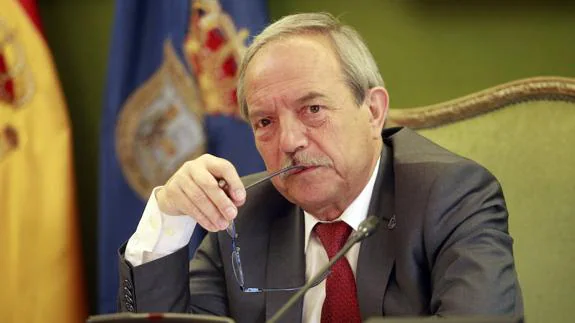 El alcalde de Oviedo, Wenceslao López.