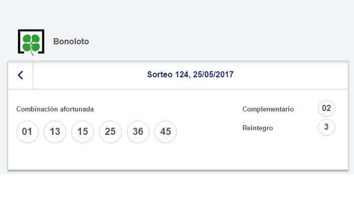 La BonoLoto deja en Sama 29.628 euros