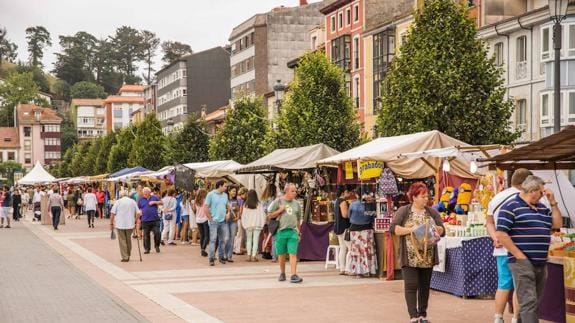 Mercadillos los miércoles en Asturias